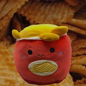 Squishmallows Ansel 12” Plush Toy Ruffled Potato Chip Bag